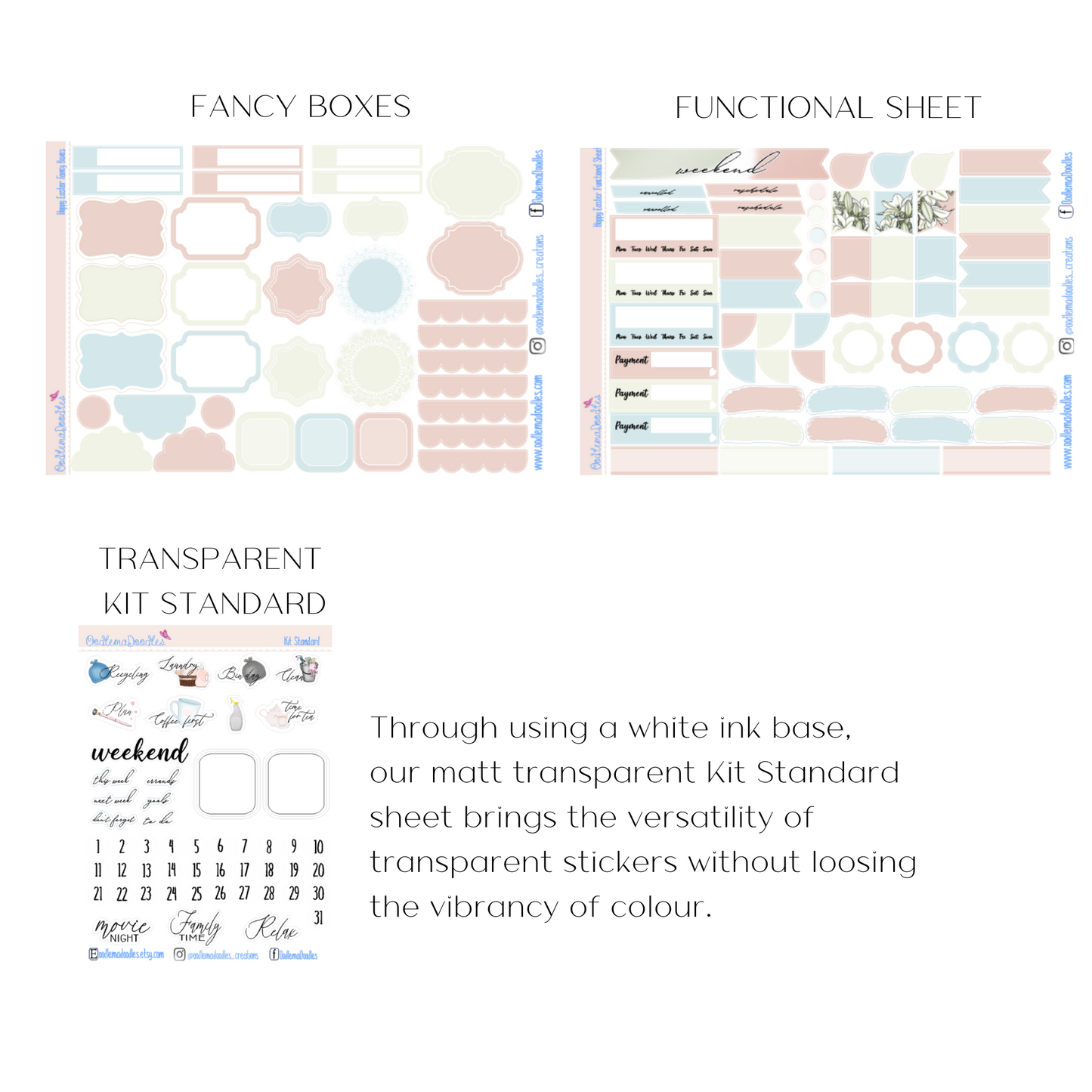 Hoppy Easter Vertical Weekly