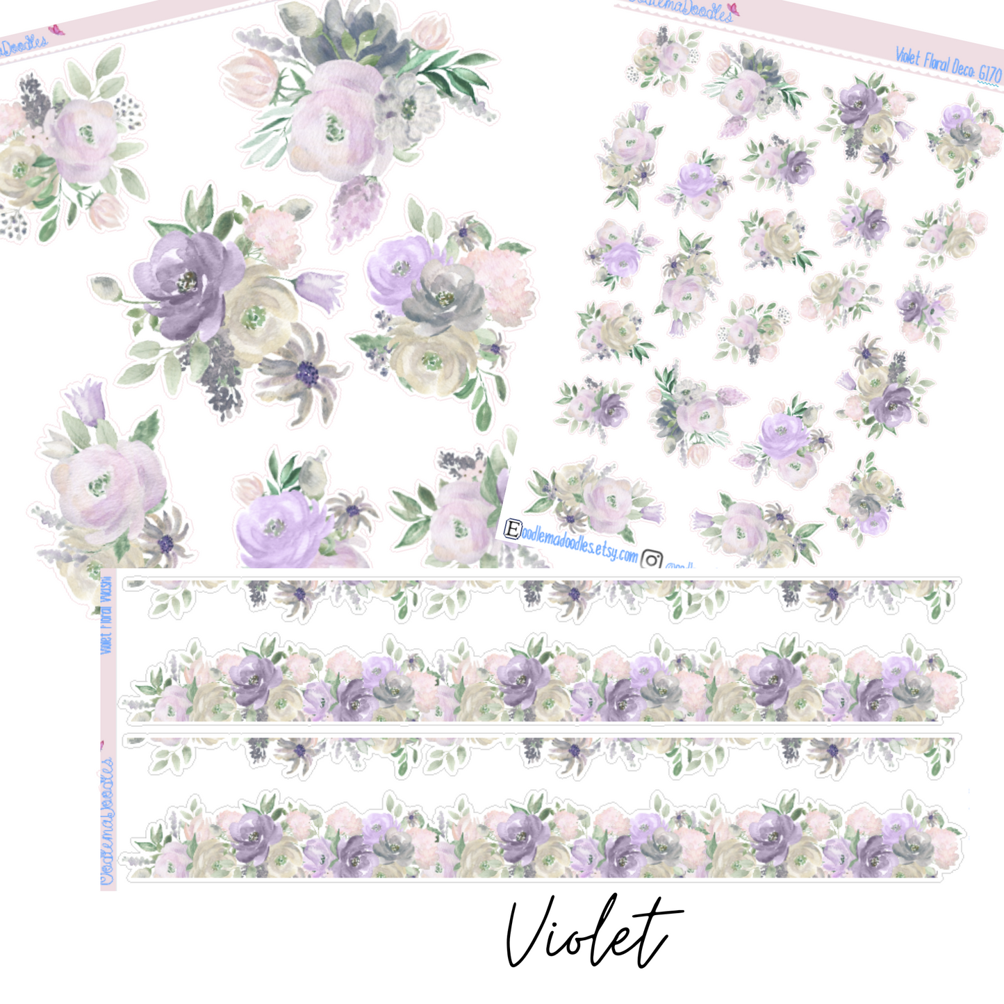 Violet Addon & Extra Washi Options