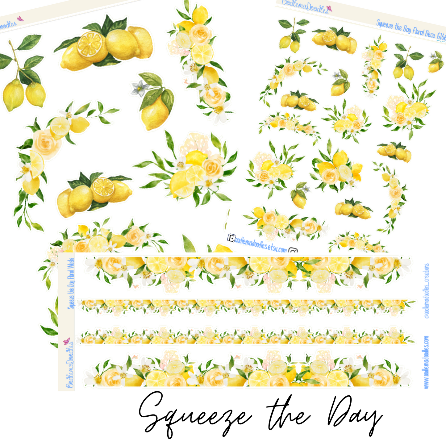 Squeeze the Day Addon & Extra Washi Options