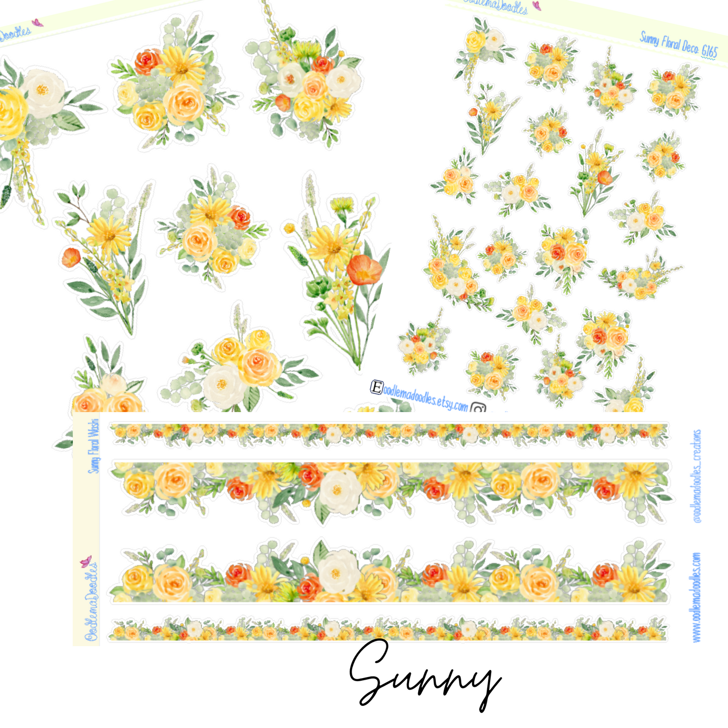Sunny Addon & Extra Washi Options