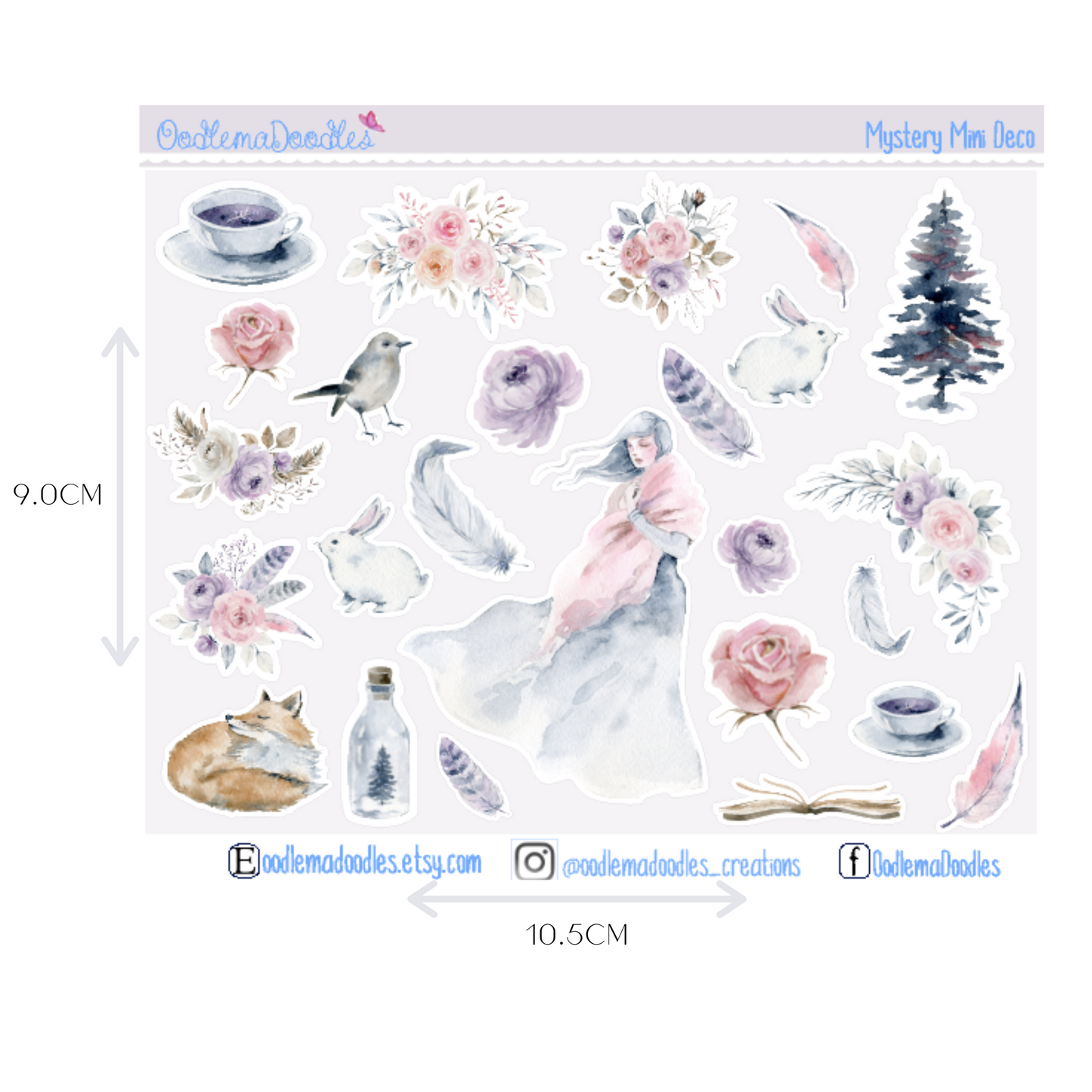 Mystery Mini Decorative Stickers