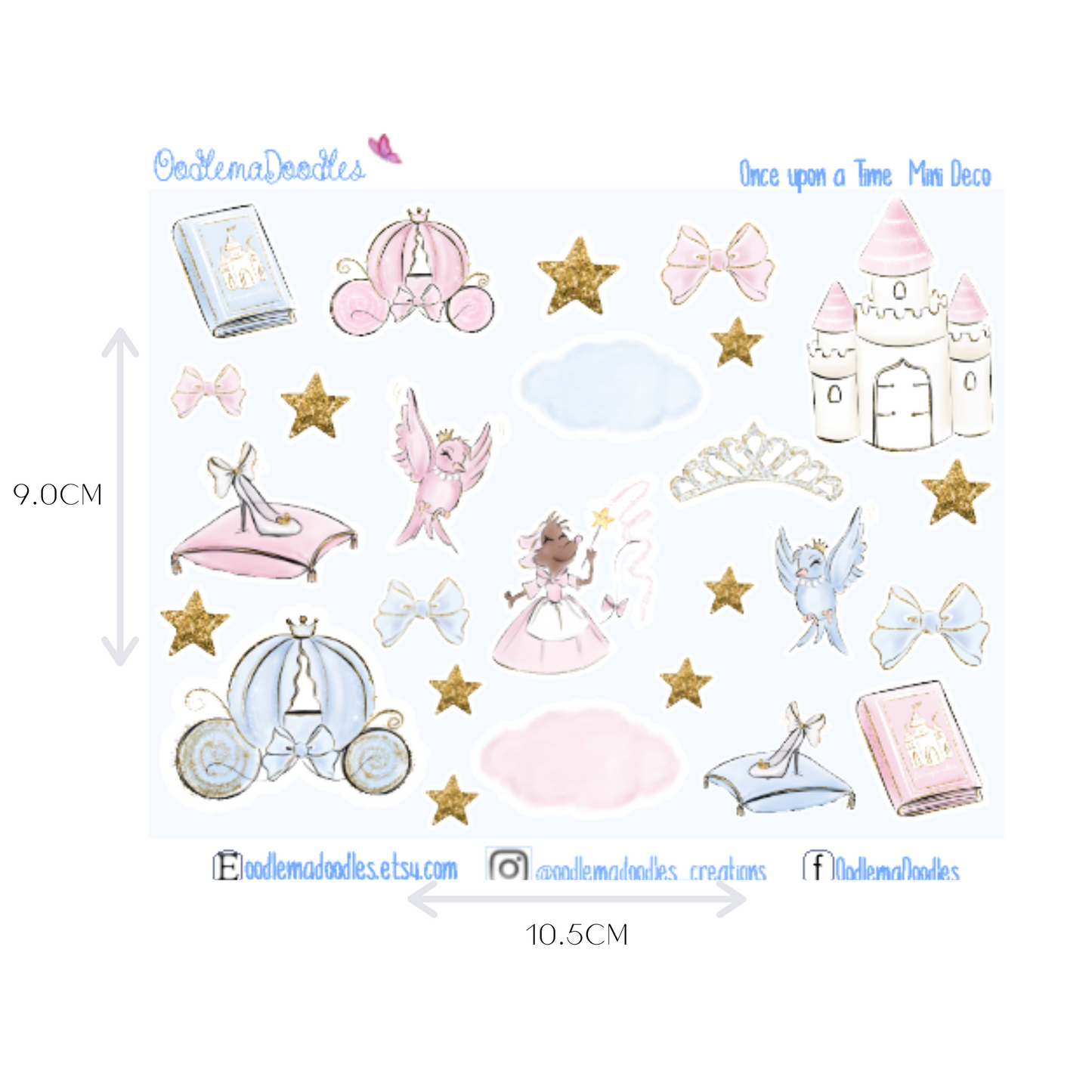 Once Upon a Time - Decorative Stickers