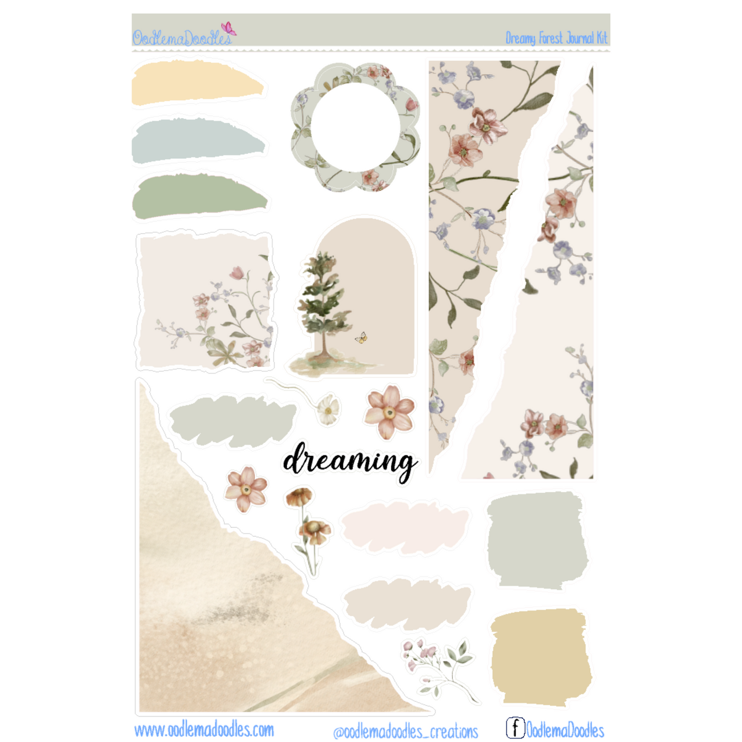 Dreamy Forest Journal Set
