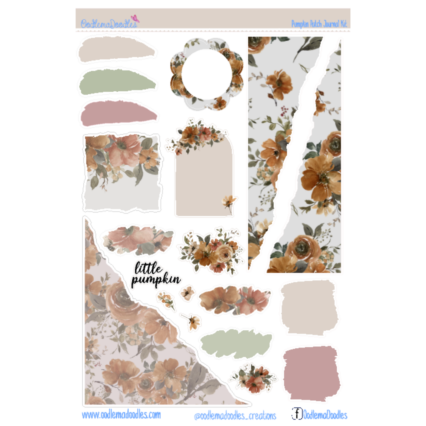 Pumpkin Patch Journal Set