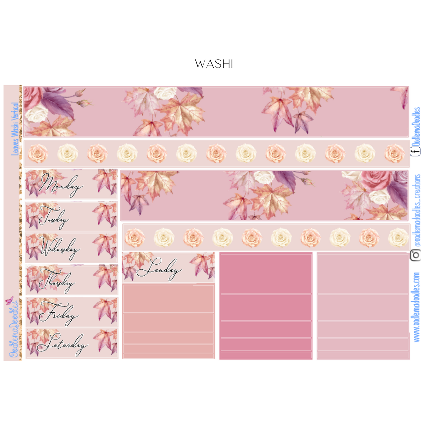 Leaves - Vertical Weekly