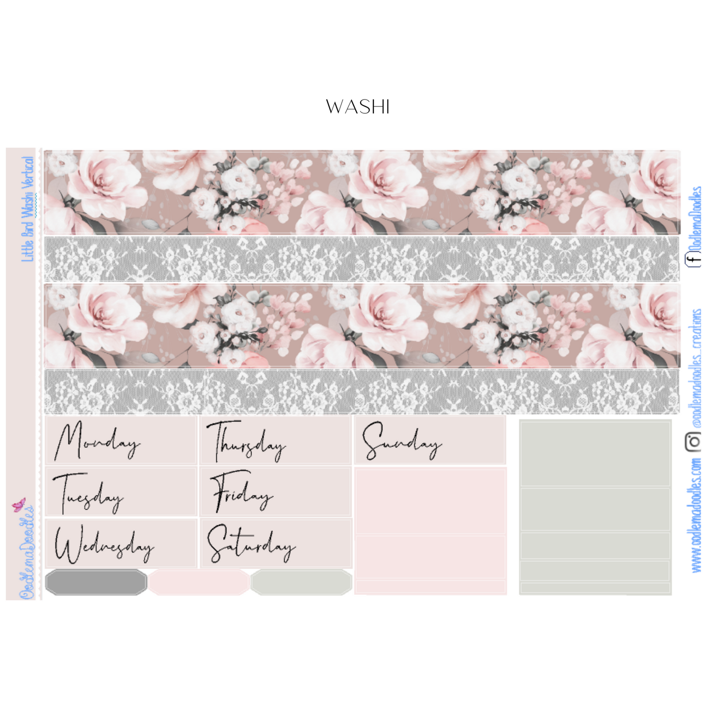 Little Bird Vertical Weekly