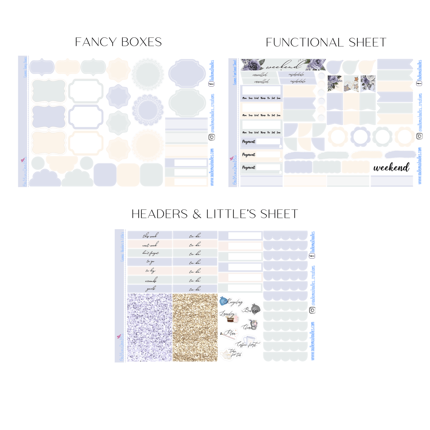 Cosmos Vertical Weekly - oodlemadoodles