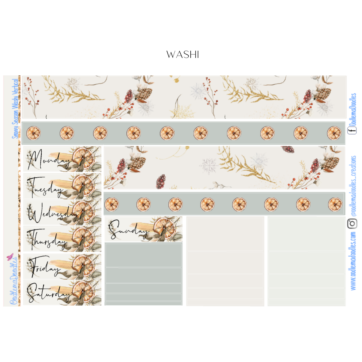 Snowy Season Mini Kit