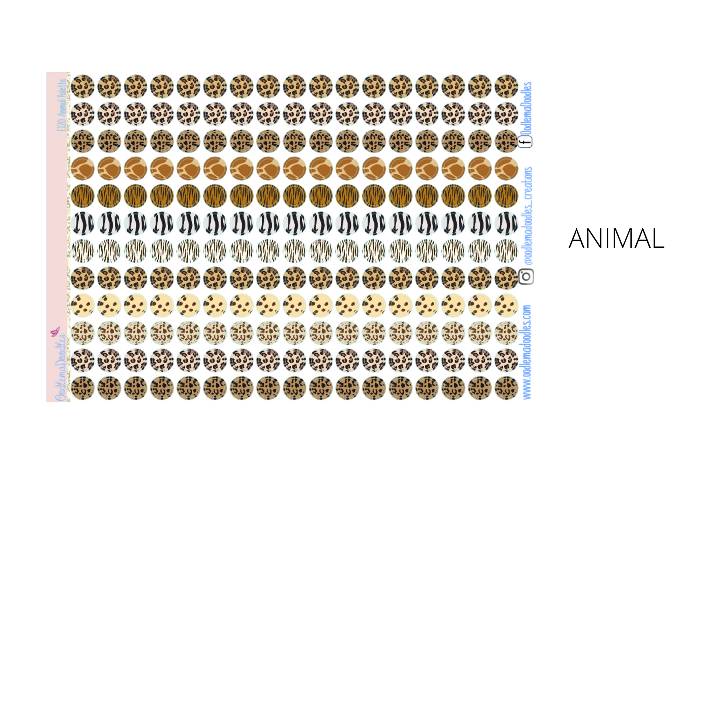 Functional Regular Dot Stickers