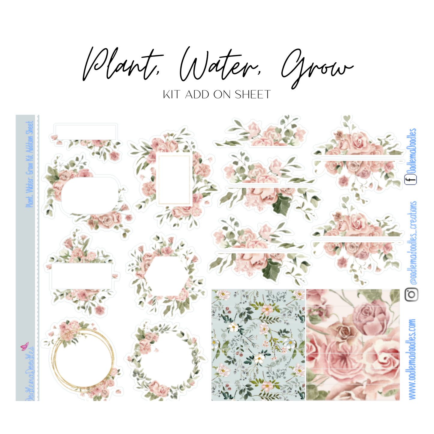 Plant Water Grow Addon Sheet