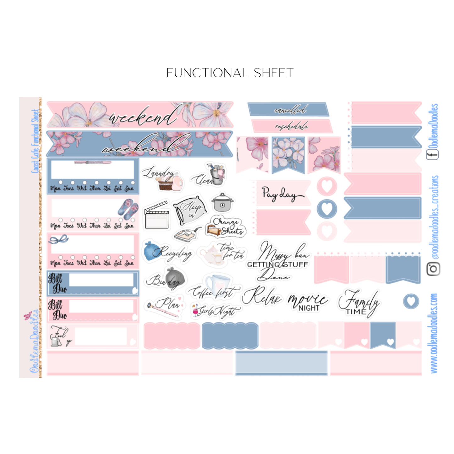 Coast Cafe Mini Kit - oodlemadoodles