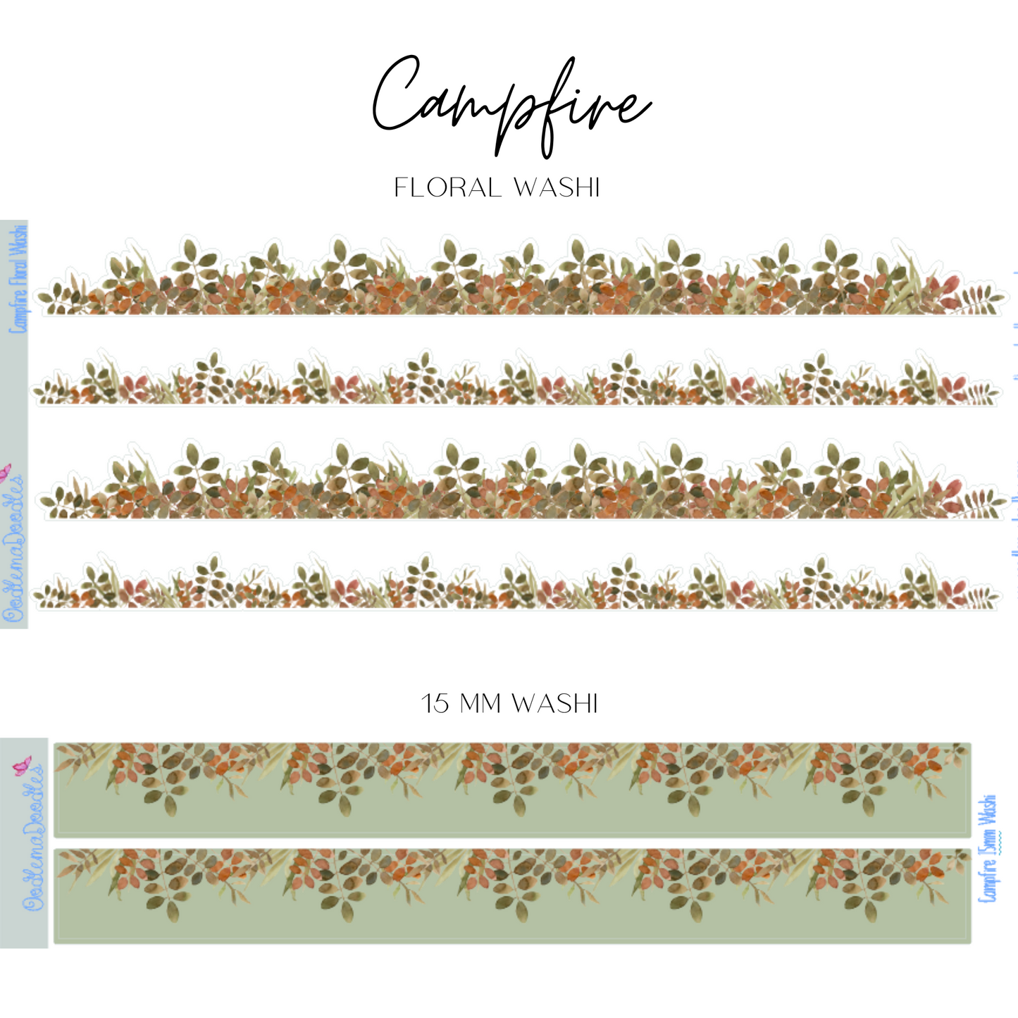 Campfire Addon & Extra Washi Options