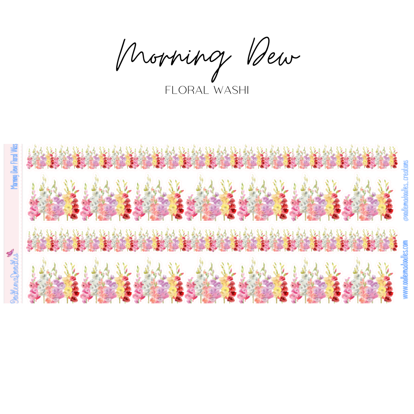 Morning Dew Addon & Extra Washi Options
