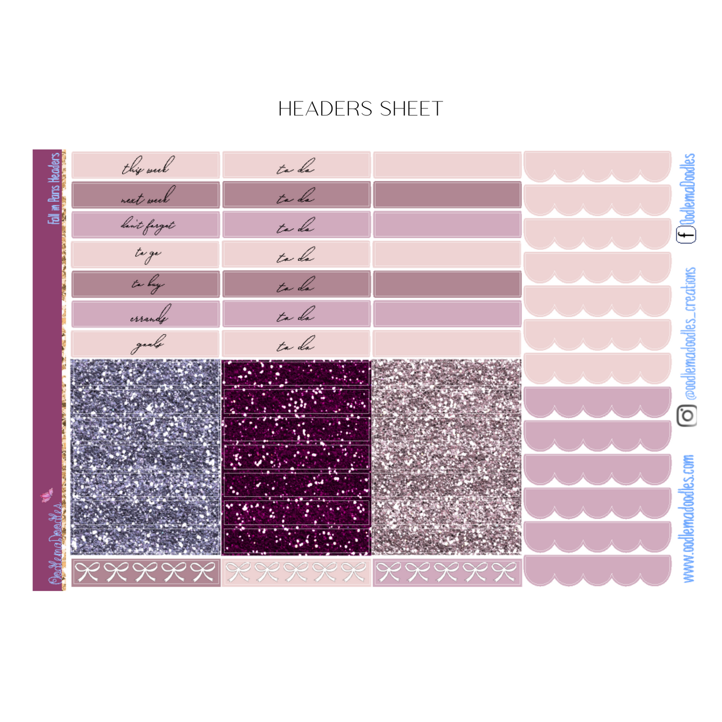 Fall in Paris Vertical Weekly