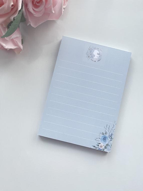 Daphne A6 Notepad - oodlemadoodles