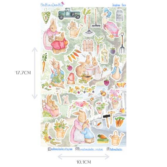 Josephine Decorative Planner Stickers