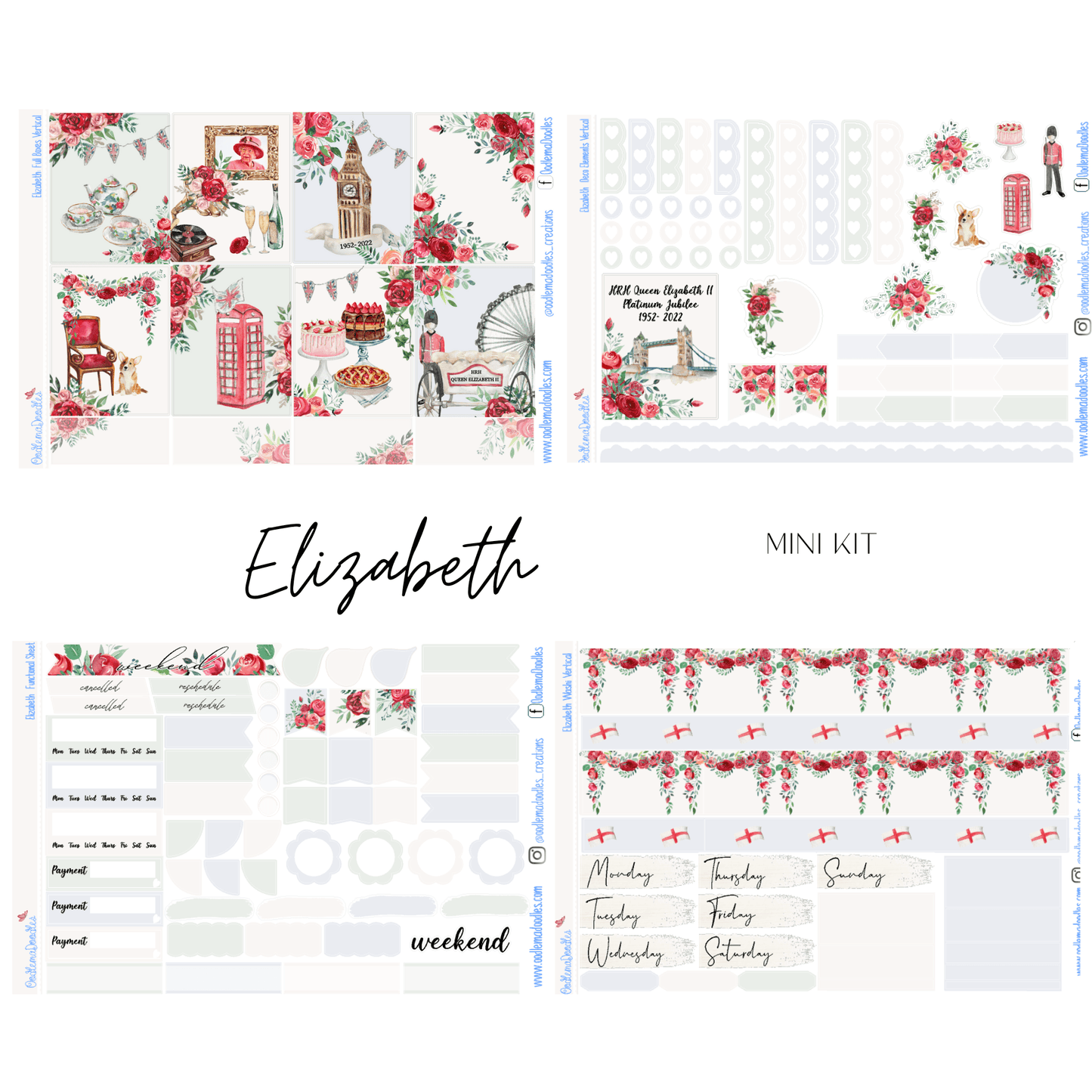Elizabeth Mini Kit - oodlemadoodles