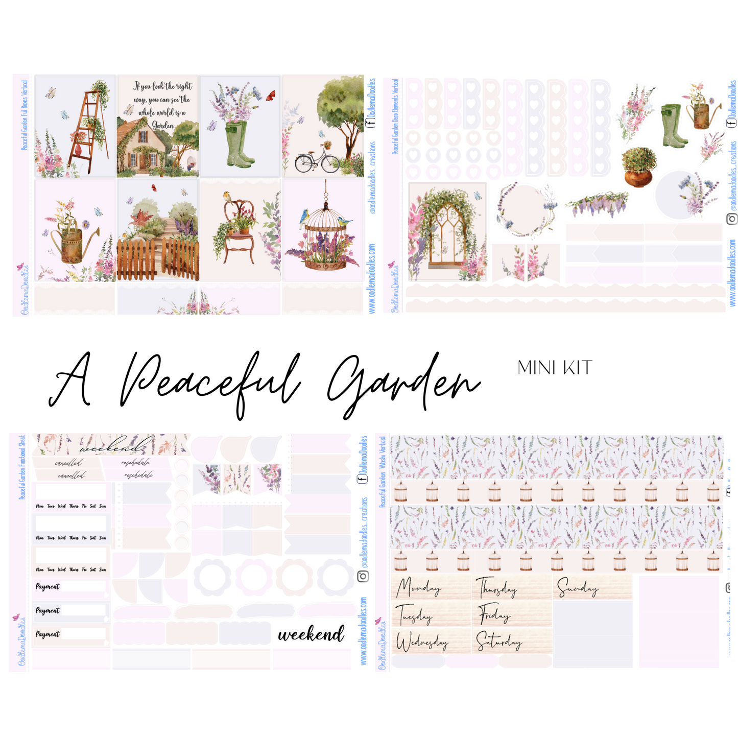 Peaceful Garden Mini Kit