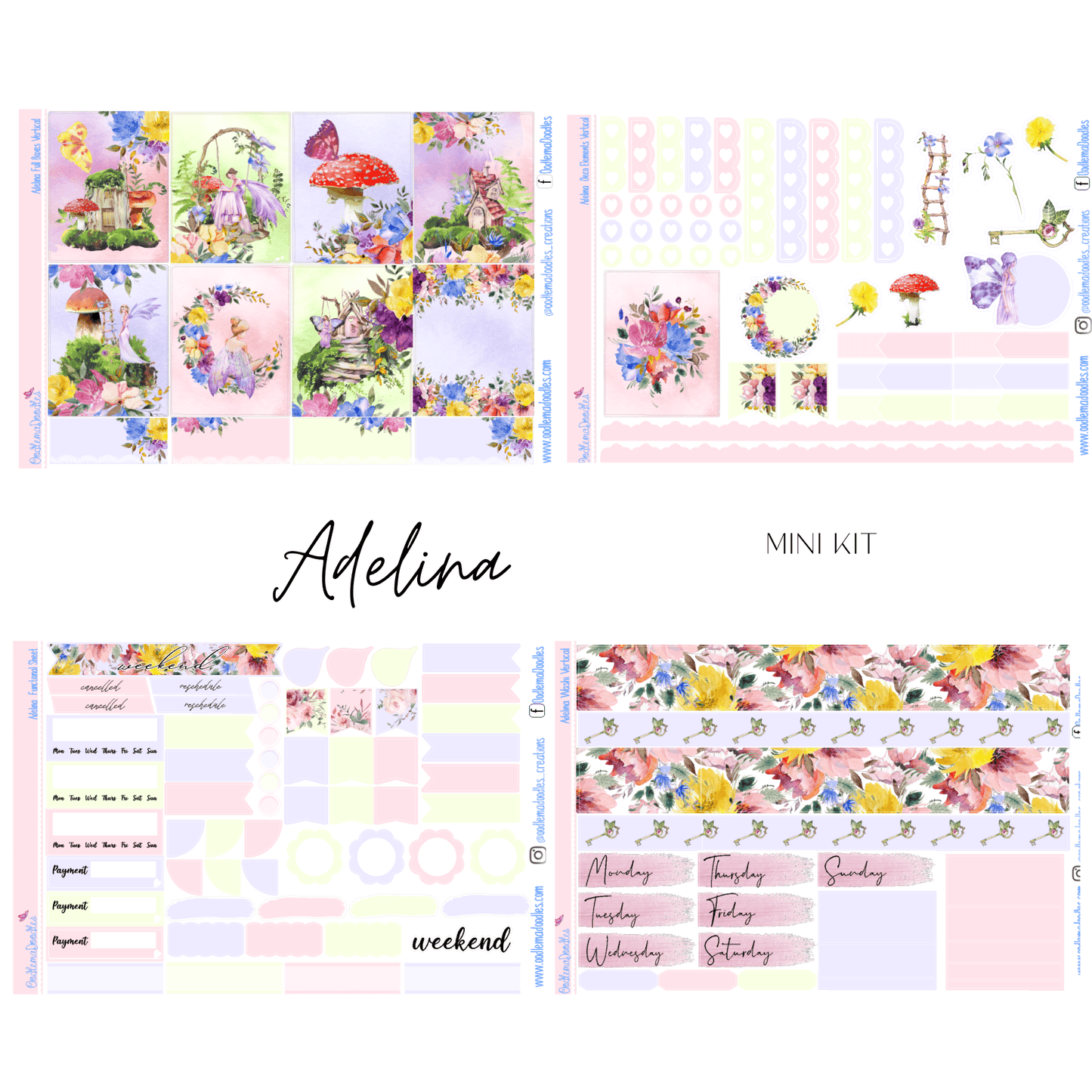 Adelina Mini Kit - oodlemadoodles