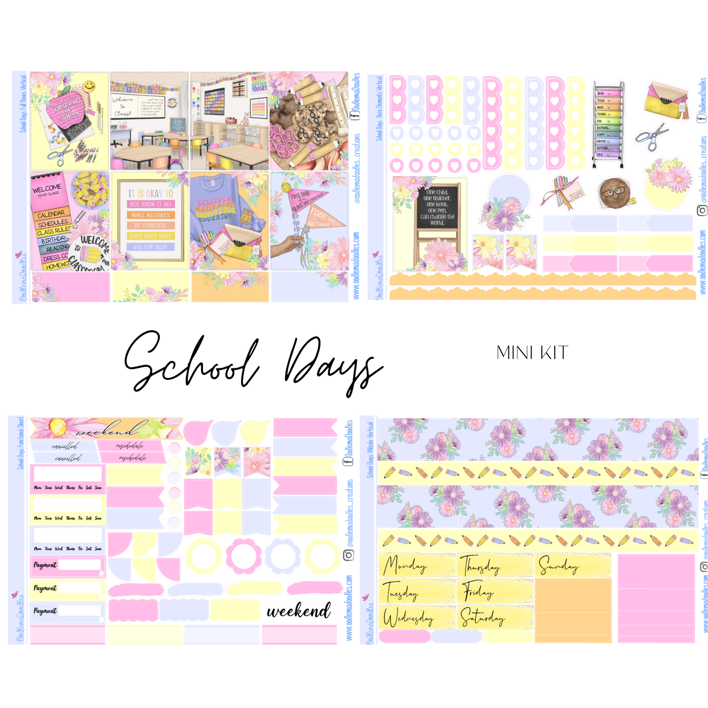 School Days Mini Kit