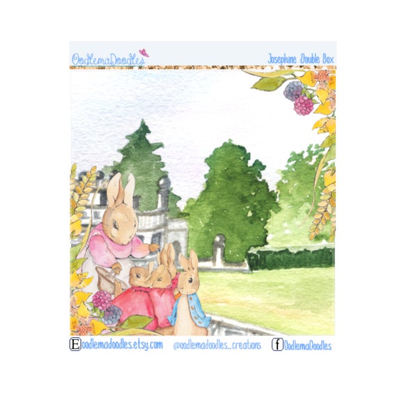 Josephine Decorative Double Box Sticker