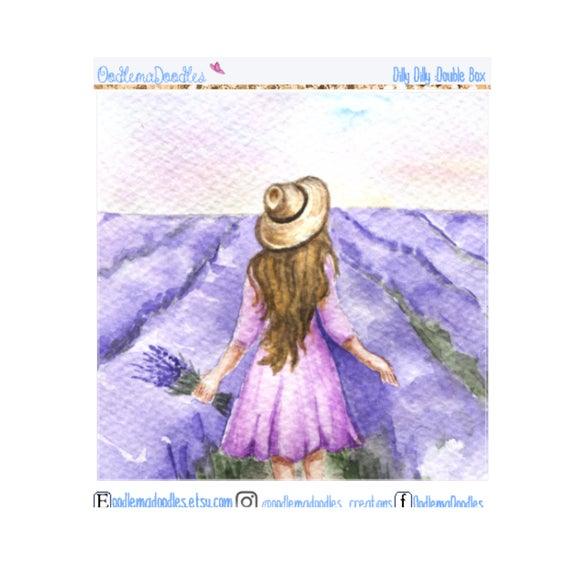 Dilly Dilly Decorative Double Box Sticker - oodlemadoodles