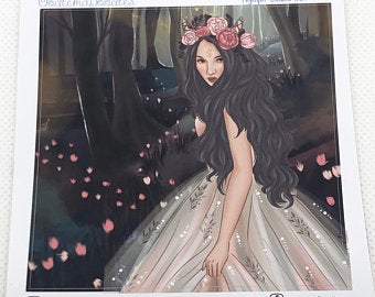 nymph - Decorative Double Box Sticket