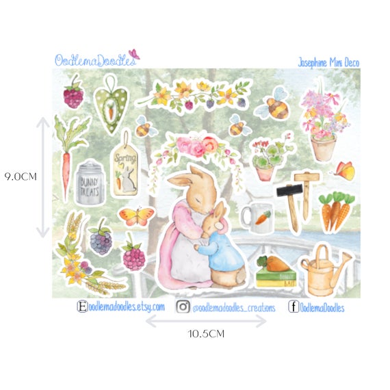Josephine Mini Decorative Stickers