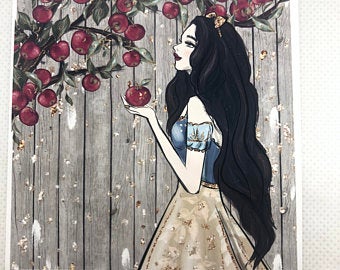 Forest Glade Decorative Double Box Sticker