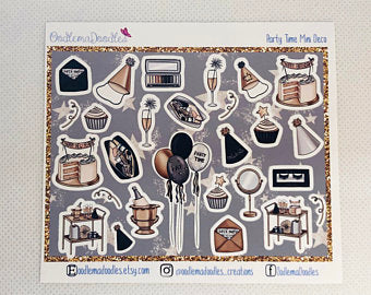 Party Time - Decorative Stickers