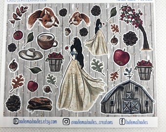 Forest Glade Mini Decorative Stickers