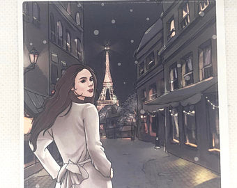 Paris Walks - Decorative Double Box Sticket