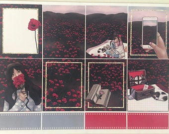 Poppy Fields - Vertical Weekly