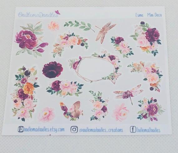 Esme Mini Decorative Stickers