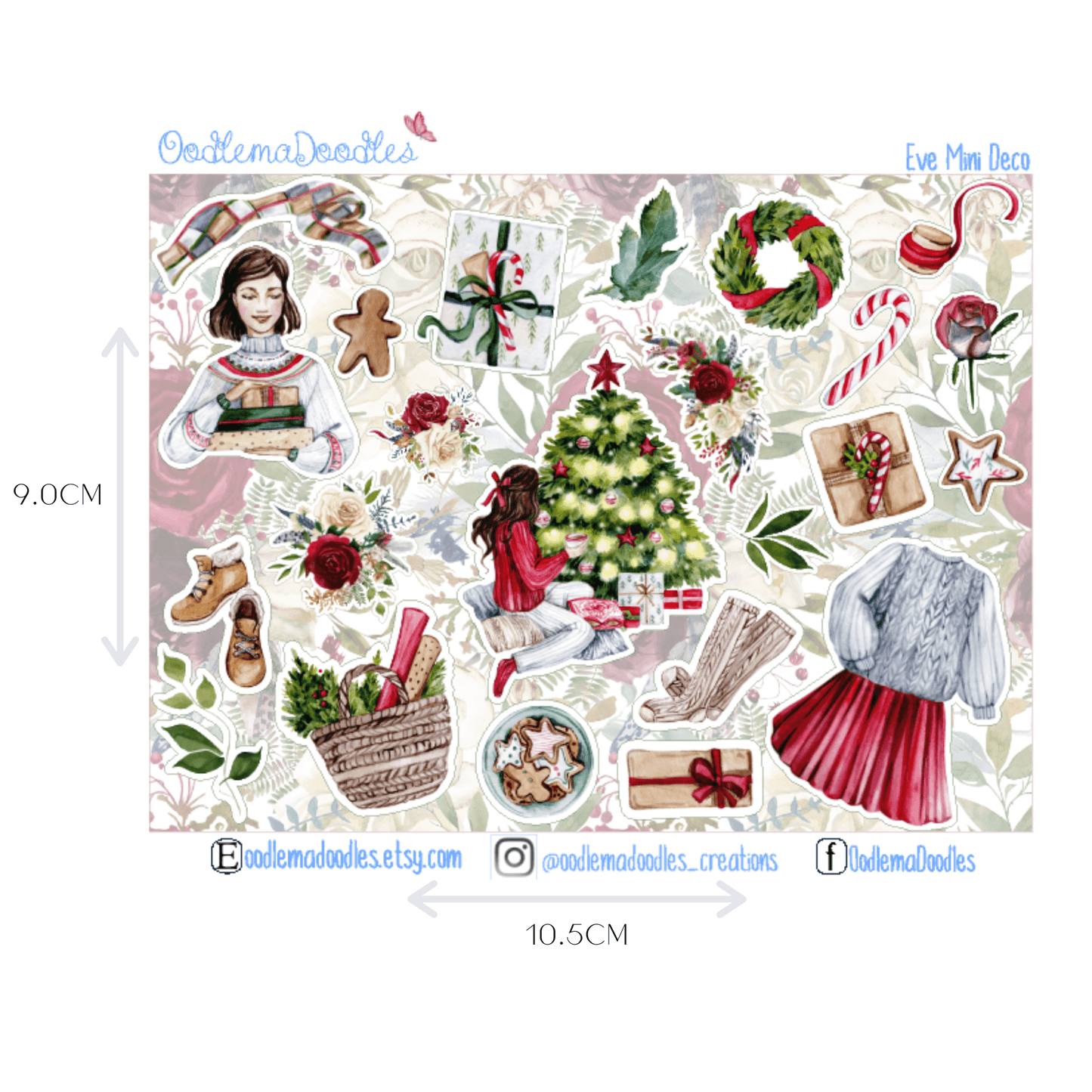 Eve Mini Decorative Stickers