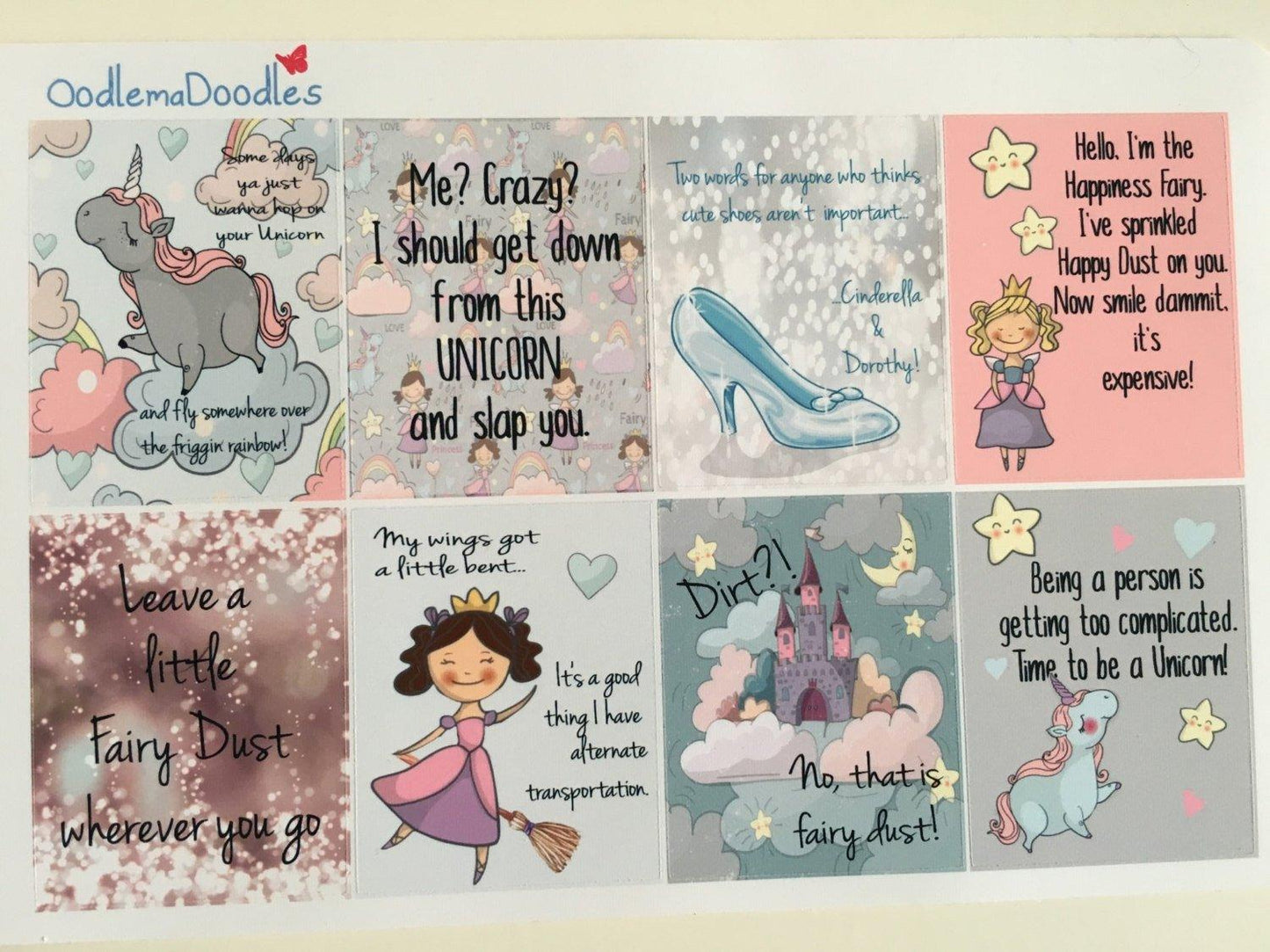 Fairies and Unicorn Quotes