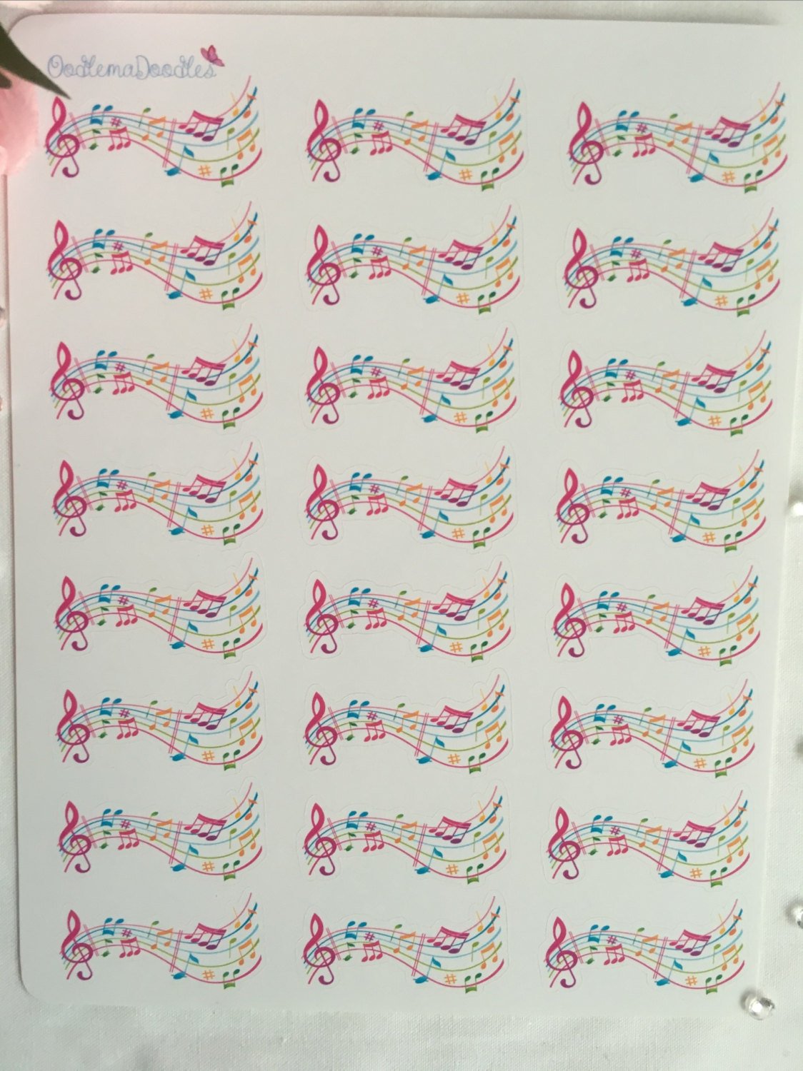 Musical Notes Banner