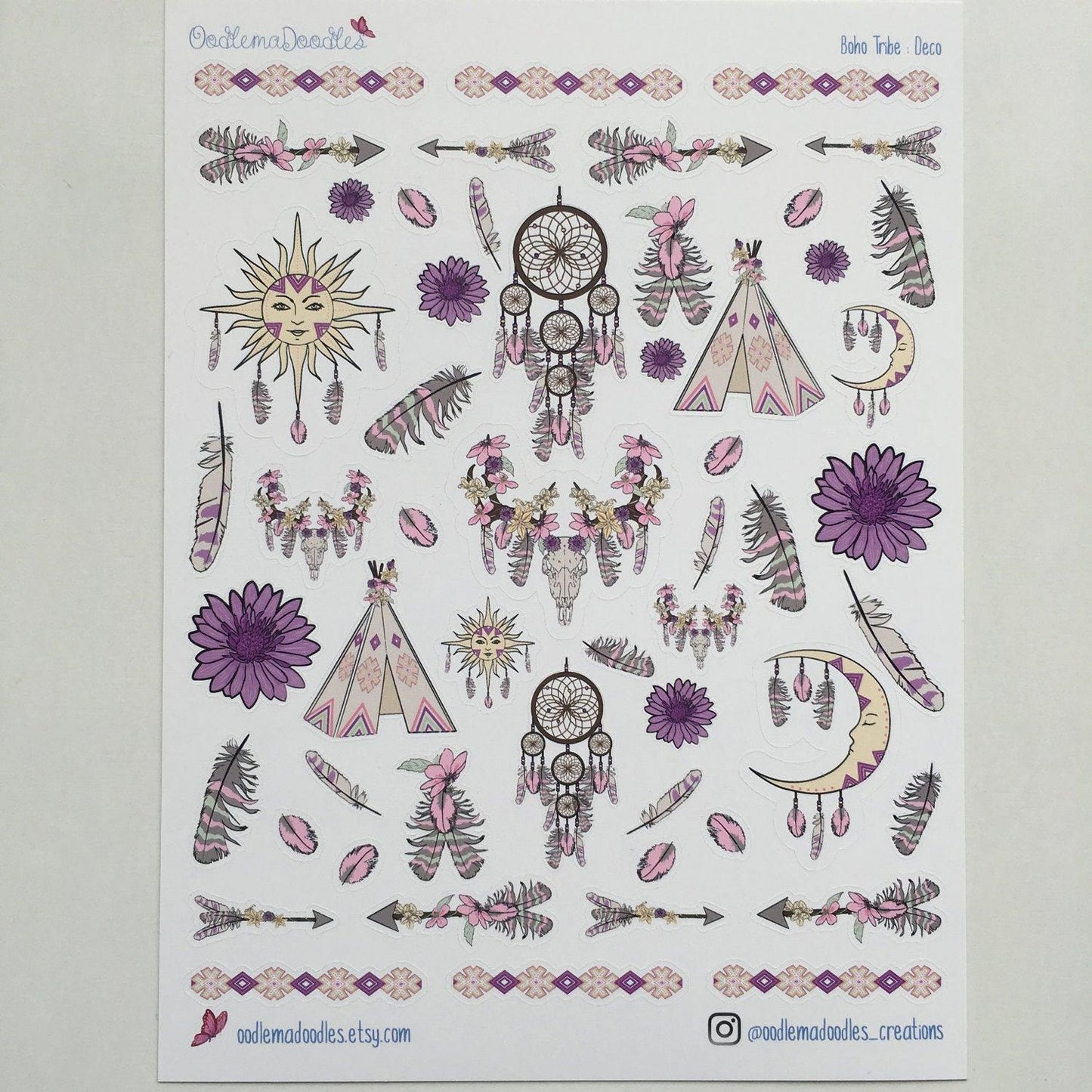 Boho Tribe - oodlemadoodles