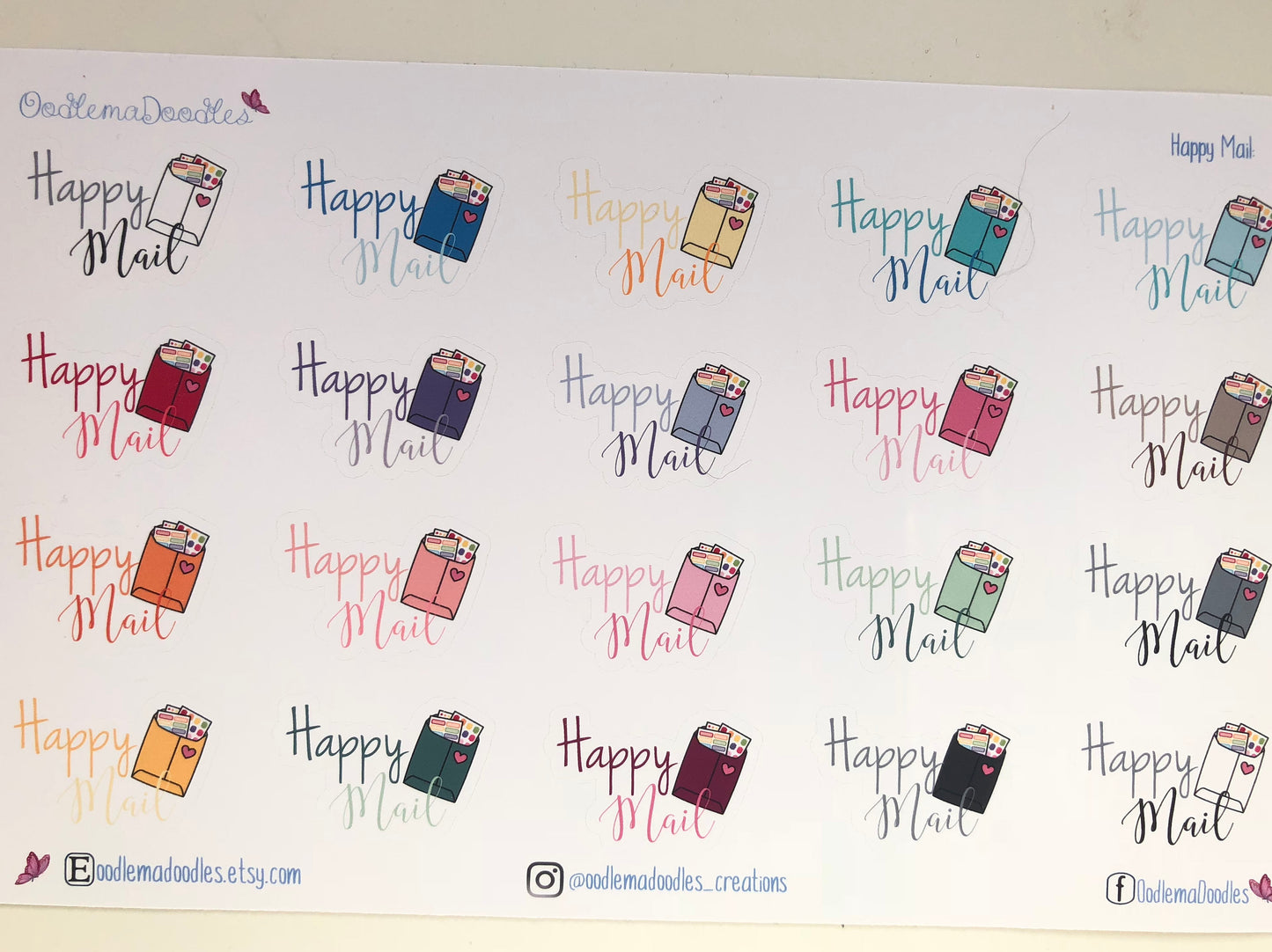 Happy Mail Stickers