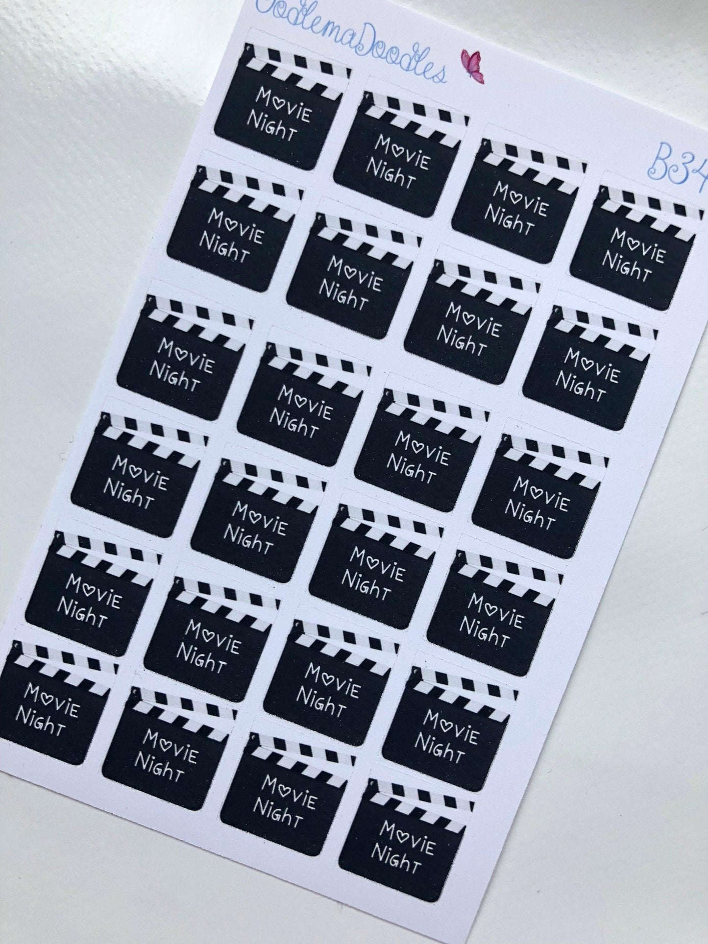 And Action!!! Clapboards - oodlemadoodles