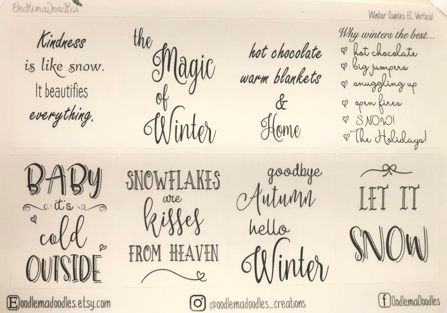 Winter Quotes