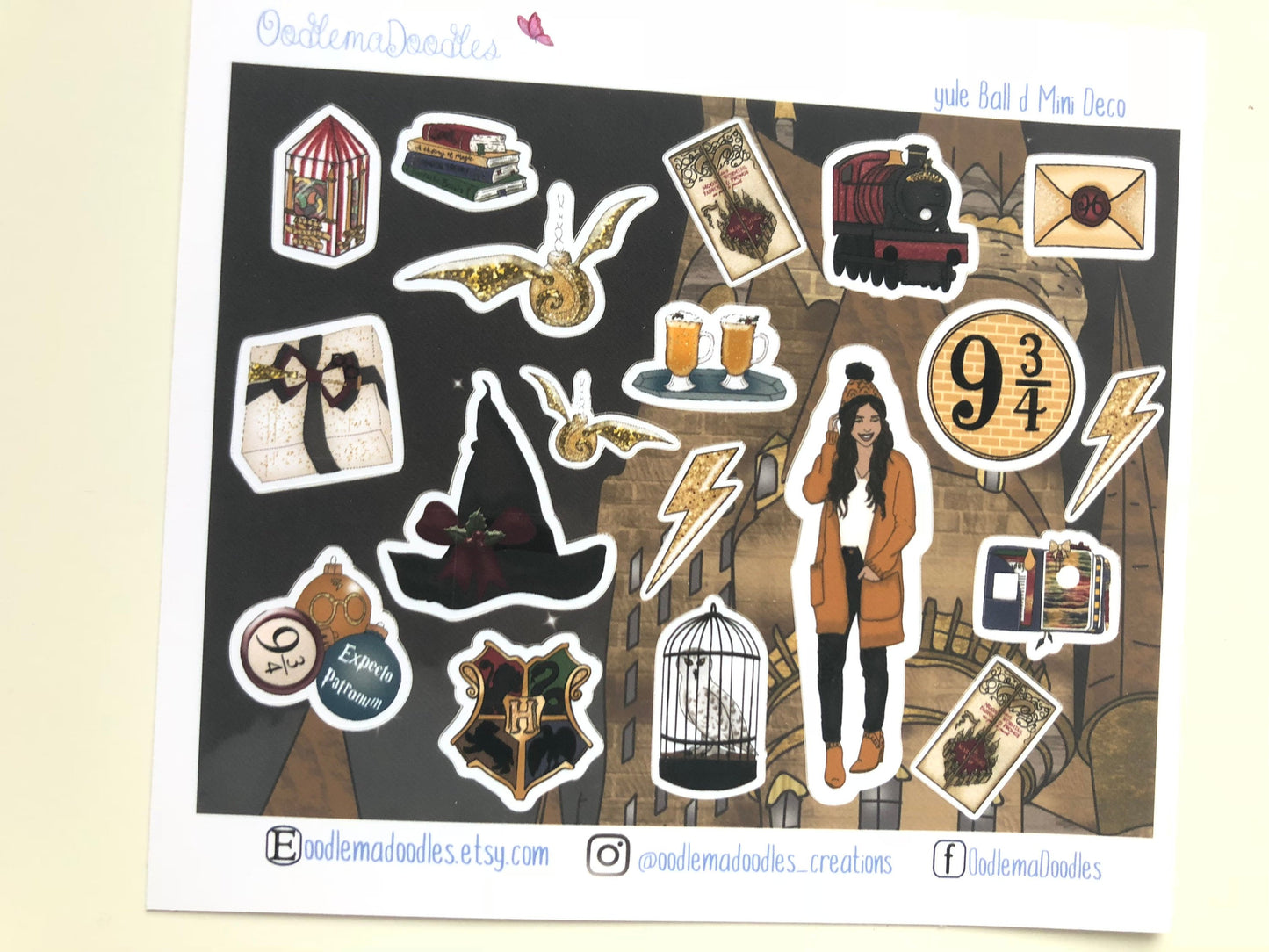 Yule Ball : Decorative Stickers