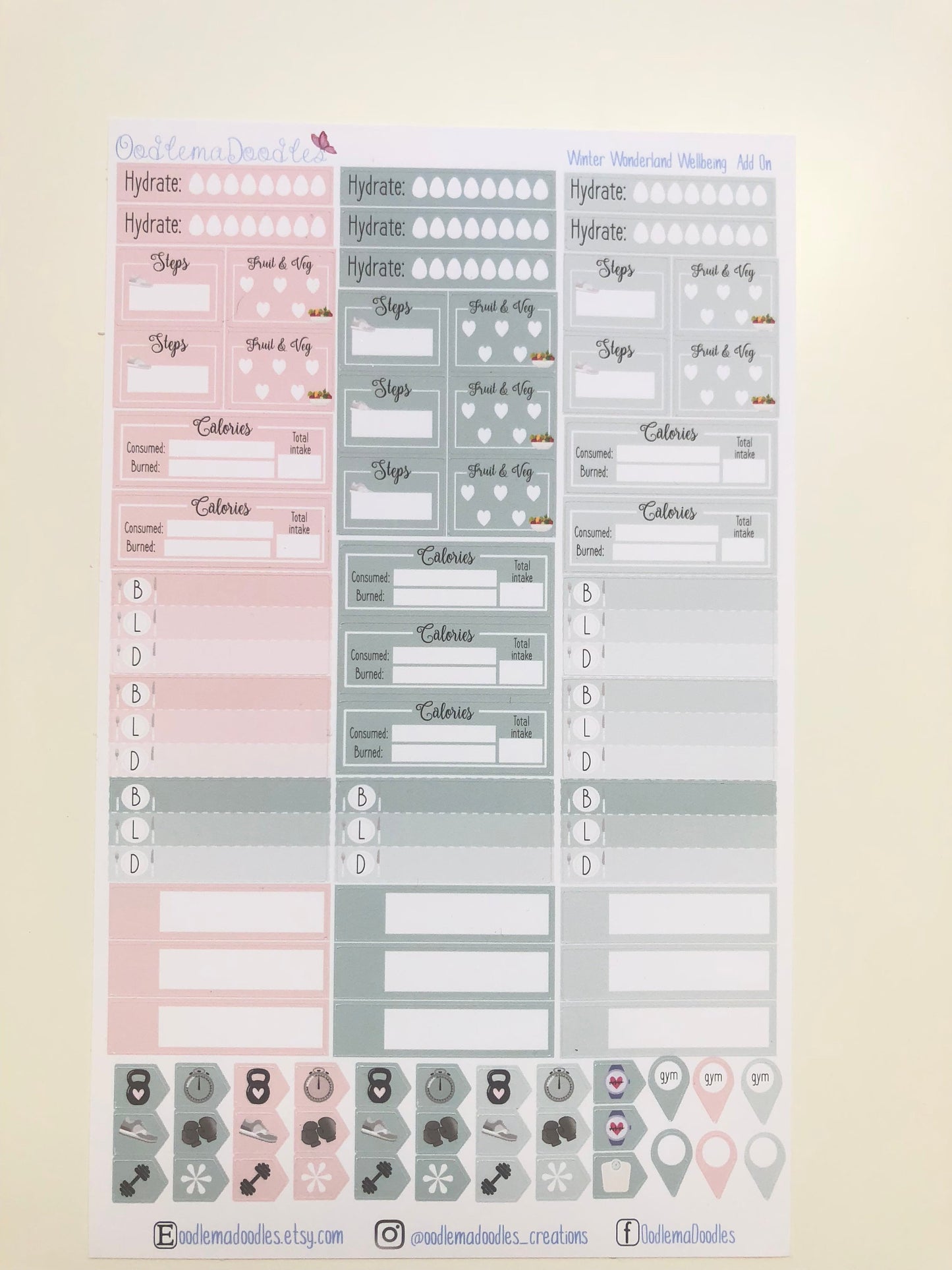 Winter Wonderland: Wellbeing Stickers