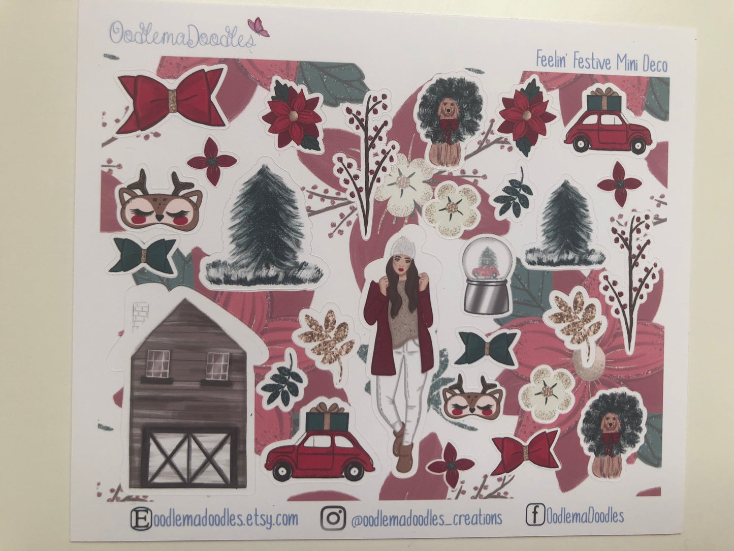 Feelin Festive Mini Decorative Stickers