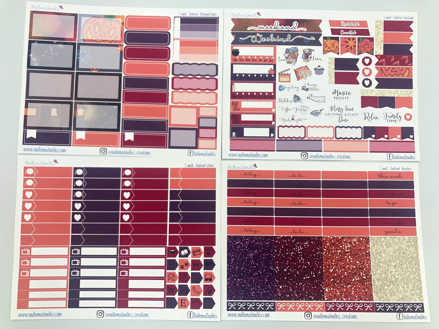 Halloween I Smell Children- Vertical Weekly