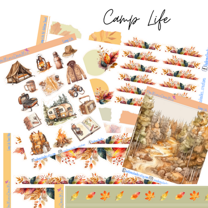 Camp Life Addon & Extra Washi Options