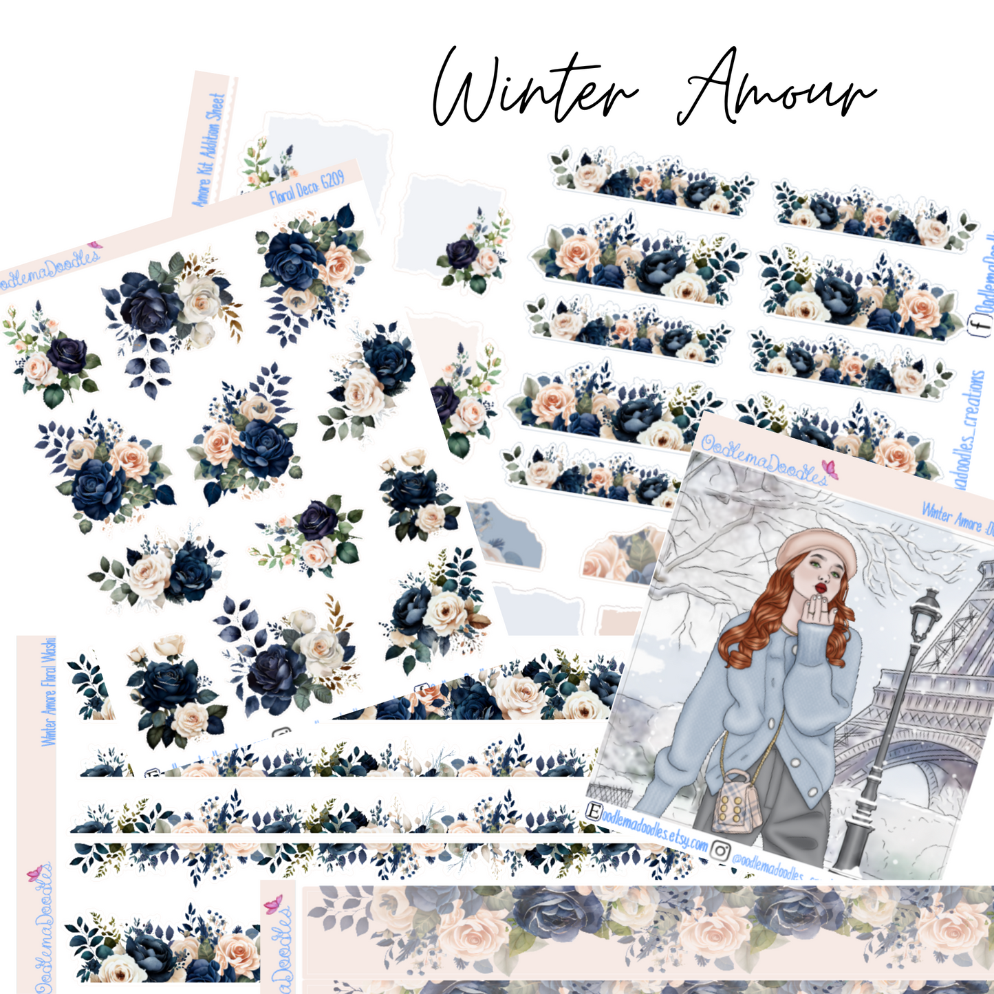 Winter Amour Addon & Extra Washi Options