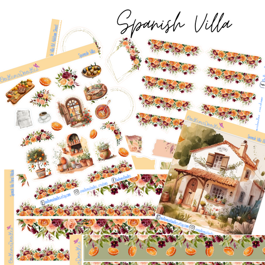 Spanish Villa Addon & Extra Washi Options