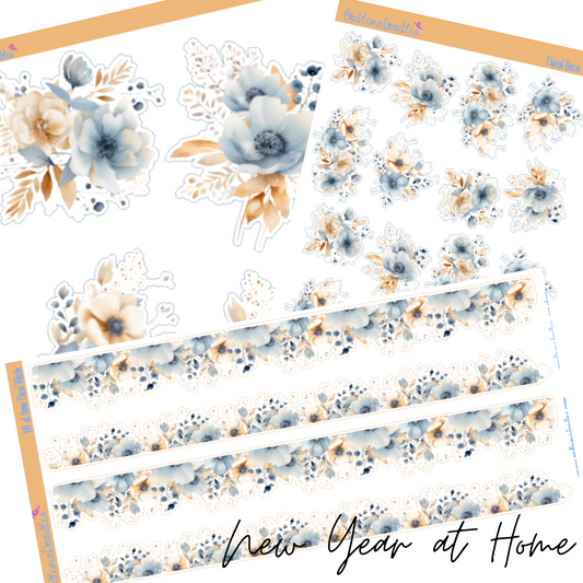 New Year at Home Addon & Extra Washi Options