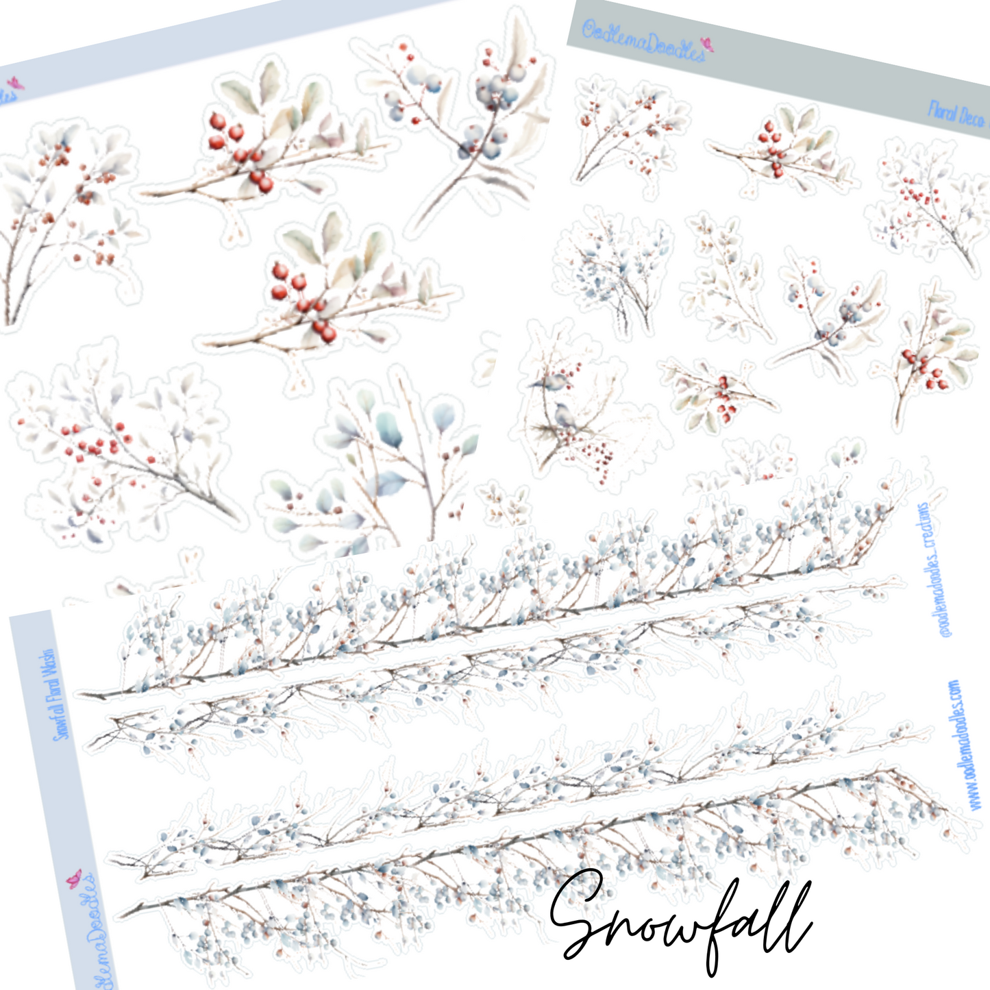 Snowfall Addon & Extra Washi Options